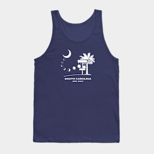 South Carolina Disc Golf - State Flag Tank Top